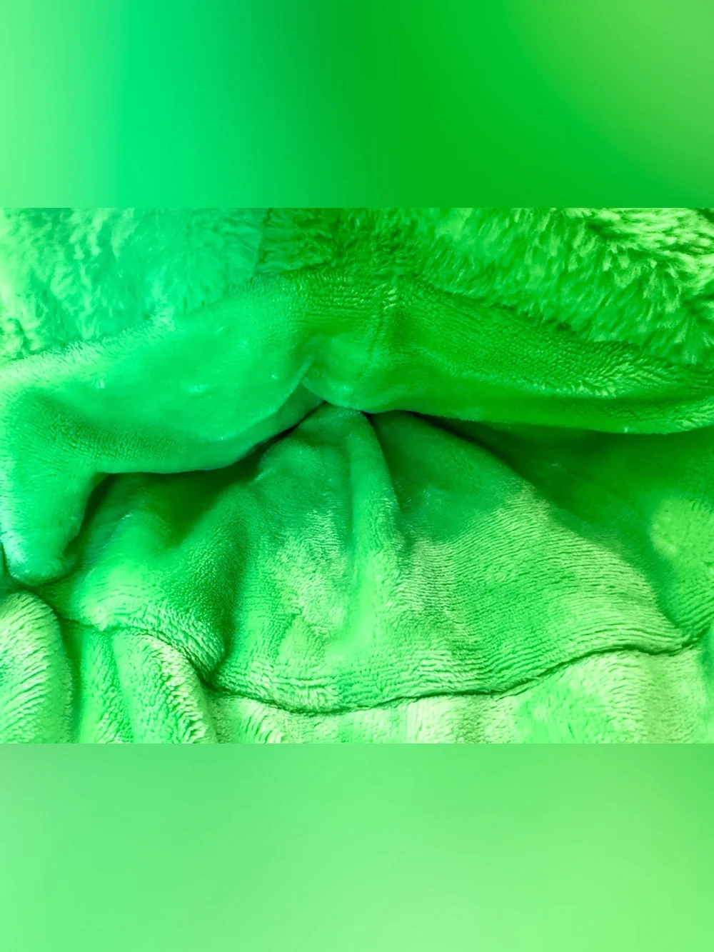 Minecraft Creeper Hooded Wearable Blanket Kids Green Plush 30” x 50” Mojang